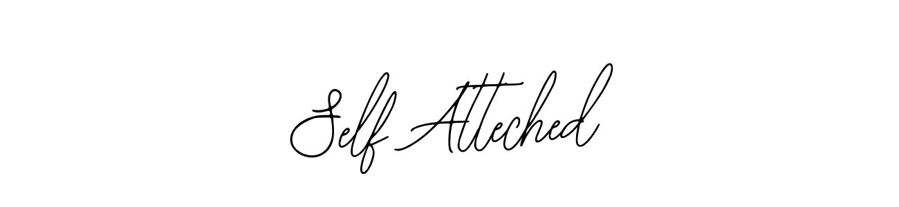 Similarly Bearetta-2O07w is the best handwritten signature design. Signature creator online .You can use it as an online autograph creator for name Self Atteched. Self Atteched signature style 12 images and pictures png