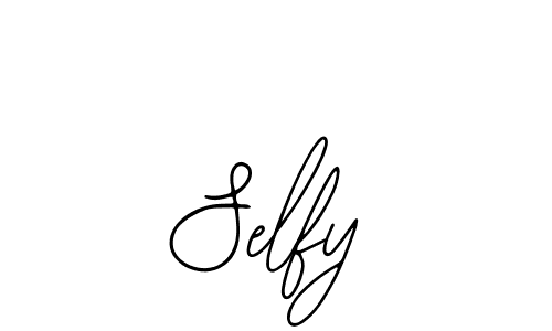 You should practise on your own different ways (Bearetta-2O07w) to write your name (Selfy) in signature. don't let someone else do it for you. Selfy signature style 12 images and pictures png