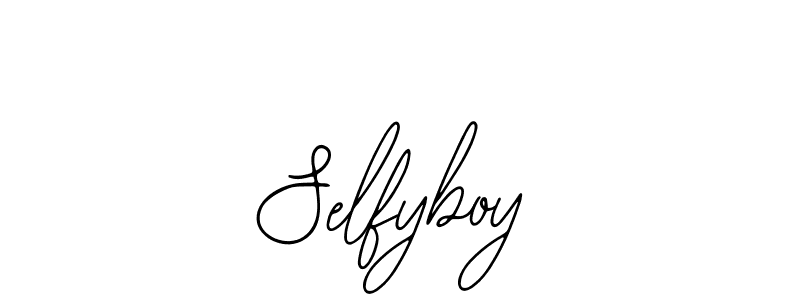 How to make Selfyboy name signature. Use Bearetta-2O07w style for creating short signs online. This is the latest handwritten sign. Selfyboy signature style 12 images and pictures png