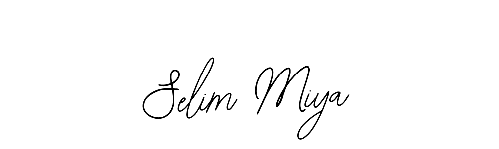 Bearetta-2O07w is a professional signature style that is perfect for those who want to add a touch of class to their signature. It is also a great choice for those who want to make their signature more unique. Get Selim Miya name to fancy signature for free. Selim Miya signature style 12 images and pictures png