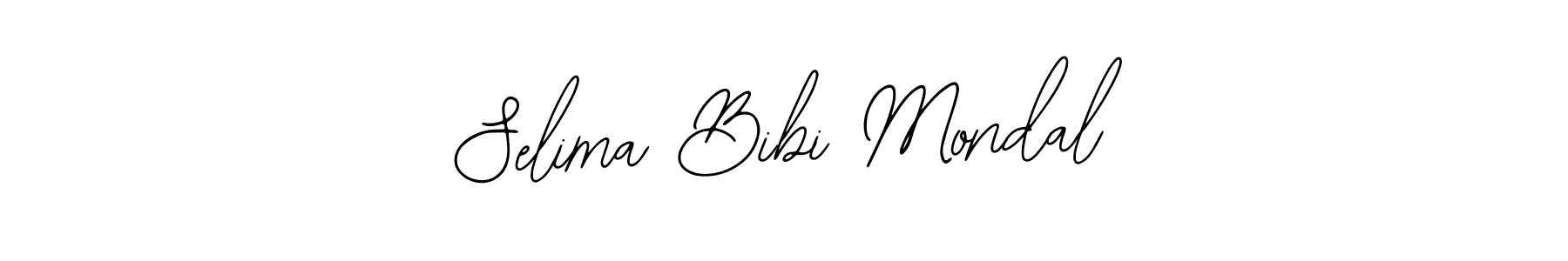 Make a short Selima Bibi Mondal signature style. Manage your documents anywhere anytime using Bearetta-2O07w. Create and add eSignatures, submit forms, share and send files easily. Selima Bibi Mondal signature style 12 images and pictures png