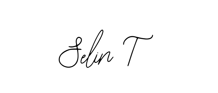 Best and Professional Signature Style for Selin T. Bearetta-2O07w Best Signature Style Collection. Selin T signature style 12 images and pictures png