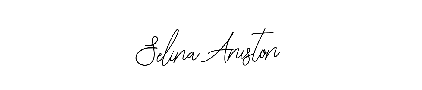 Check out images of Autograph of Selina Aniston name. Actor Selina Aniston Signature Style. Bearetta-2O07w is a professional sign style online. Selina Aniston signature style 12 images and pictures png