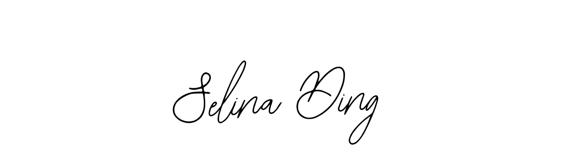 Create a beautiful signature design for name Selina Ding. With this signature (Bearetta-2O07w) fonts, you can make a handwritten signature for free. Selina Ding signature style 12 images and pictures png