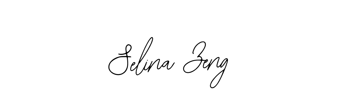 Selina Zeng stylish signature style. Best Handwritten Sign (Bearetta-2O07w) for my name. Handwritten Signature Collection Ideas for my name Selina Zeng. Selina Zeng signature style 12 images and pictures png