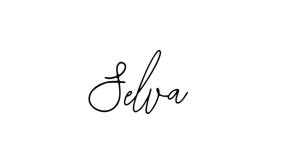 You should practise on your own different ways (Bearetta-2O07w) to write your name (Selva ) in signature. don't let someone else do it for you. Selva  signature style 12 images and pictures png