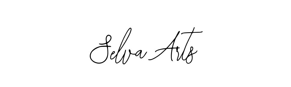 Use a signature maker to create a handwritten signature online. With this signature software, you can design (Bearetta-2O07w) your own signature for name Selva Arts. Selva Arts signature style 12 images and pictures png