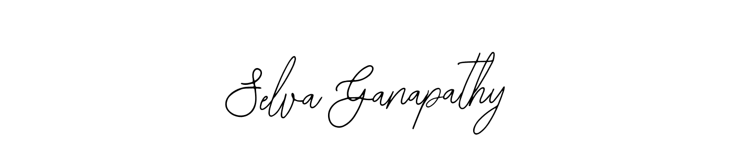 if you are searching for the best signature style for your name Selva Ganapathy. so please give up your signature search. here we have designed multiple signature styles  using Bearetta-2O07w. Selva Ganapathy signature style 12 images and pictures png