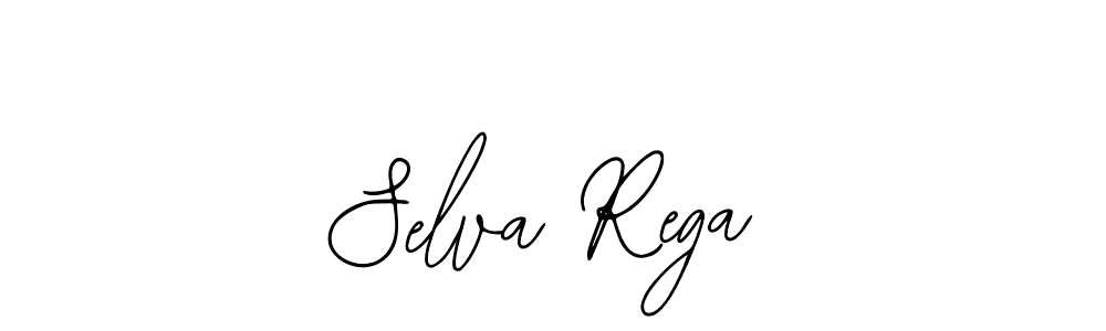 You should practise on your own different ways (Bearetta-2O07w) to write your name (Selva Rega) in signature. don't let someone else do it for you. Selva Rega signature style 12 images and pictures png