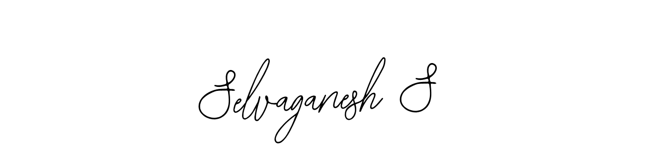 Design your own signature with our free online signature maker. With this signature software, you can create a handwritten (Bearetta-2O07w) signature for name Selvaganesh S. Selvaganesh S signature style 12 images and pictures png