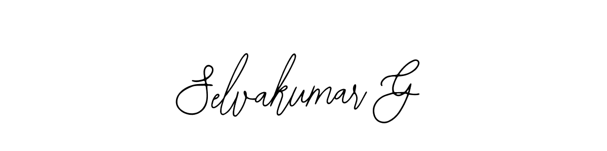 Use a signature maker to create a handwritten signature online. With this signature software, you can design (Bearetta-2O07w) your own signature for name Selvakumar G. Selvakumar G signature style 12 images and pictures png