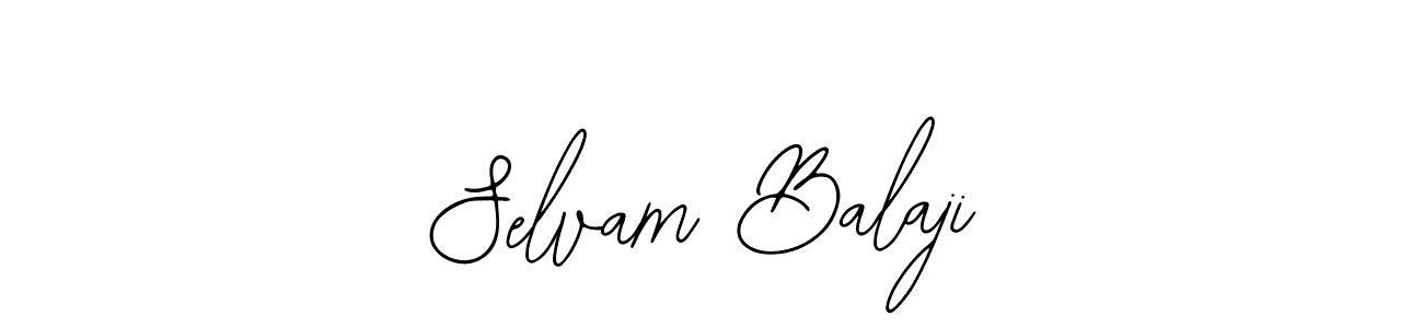 How to make Selvam Balaji signature? Bearetta-2O07w is a professional autograph style. Create handwritten signature for Selvam Balaji name. Selvam Balaji signature style 12 images and pictures png