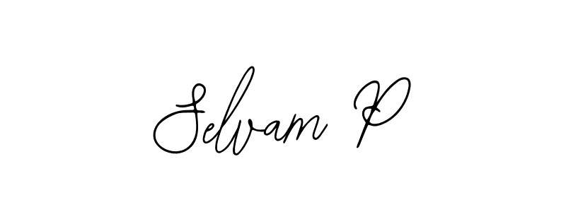Similarly Bearetta-2O07w is the best handwritten signature design. Signature creator online .You can use it as an online autograph creator for name Selvam P. Selvam P signature style 12 images and pictures png