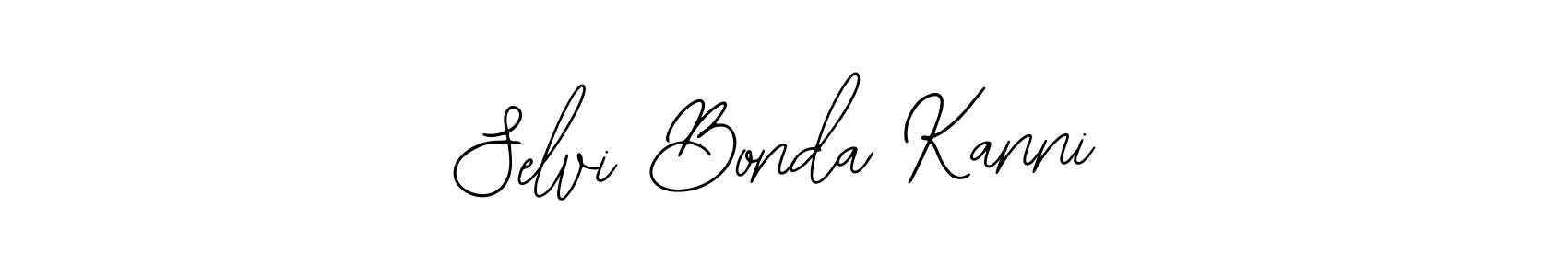 It looks lik you need a new signature style for name Selvi Bonda Kanni. Design unique handwritten (Bearetta-2O07w) signature with our free signature maker in just a few clicks. Selvi Bonda Kanni signature style 12 images and pictures png