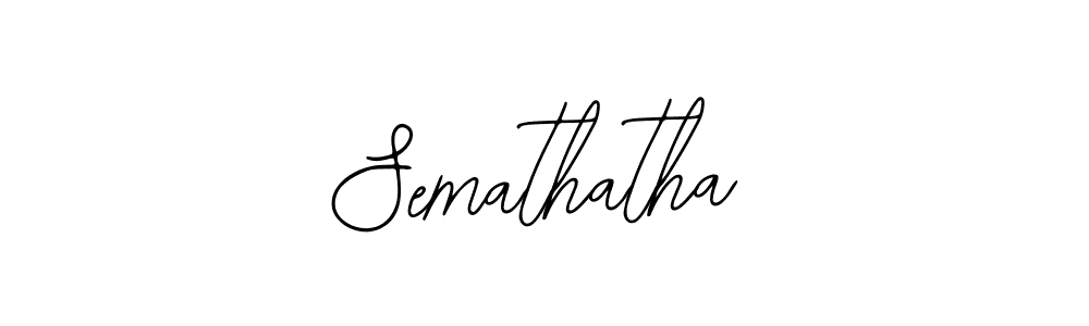 Semathatha stylish signature style. Best Handwritten Sign (Bearetta-2O07w) for my name. Handwritten Signature Collection Ideas for my name Semathatha. Semathatha signature style 12 images and pictures png