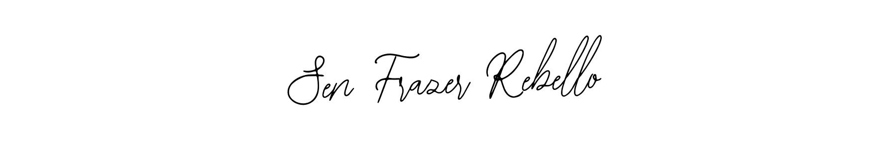 Design your own signature with our free online signature maker. With this signature software, you can create a handwritten (Bearetta-2O07w) signature for name Sen Frazer Rebello. Sen Frazer Rebello signature style 12 images and pictures png