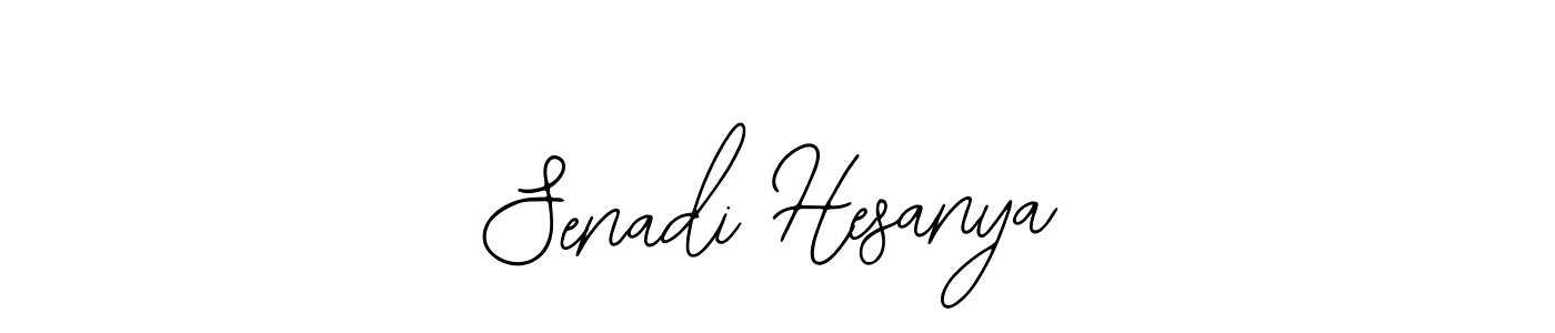 Also You can easily find your signature by using the search form. We will create Senadi Hesanya name handwritten signature images for you free of cost using Bearetta-2O07w sign style. Senadi Hesanya signature style 12 images and pictures png