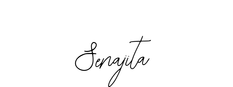 Use a signature maker to create a handwritten signature online. With this signature software, you can design (Bearetta-2O07w) your own signature for name Senajita. Senajita signature style 12 images and pictures png