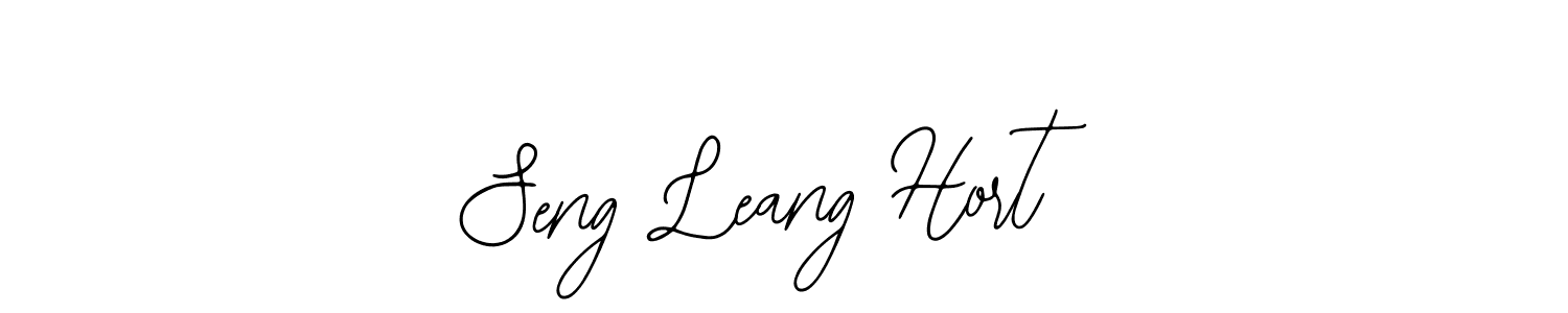 This is the best signature style for the Seng Leang Hort name. Also you like these signature font (Bearetta-2O07w). Mix name signature. Seng Leang Hort signature style 12 images and pictures png