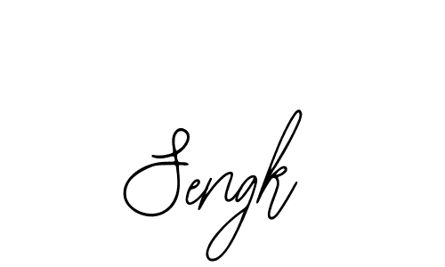 if you are searching for the best signature style for your name Sengk. so please give up your signature search. here we have designed multiple signature styles  using Bearetta-2O07w. Sengk signature style 12 images and pictures png