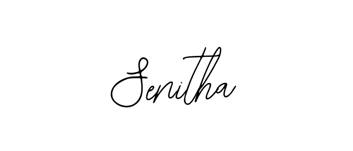 if you are searching for the best signature style for your name Senitha. so please give up your signature search. here we have designed multiple signature styles  using Bearetta-2O07w. Senitha signature style 12 images and pictures png