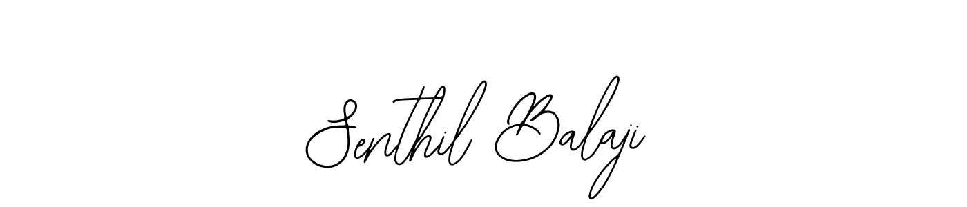 Make a beautiful signature design for name Senthil Balaji. Use this online signature maker to create a handwritten signature for free. Senthil Balaji signature style 12 images and pictures png