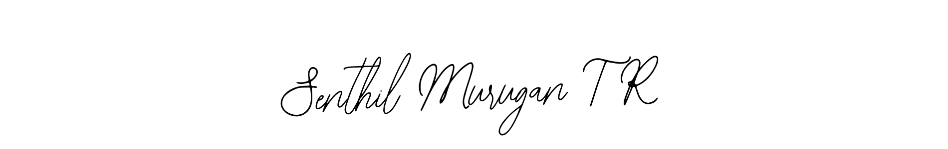 Make a beautiful signature design for name Senthil Murugan T R. With this signature (Bearetta-2O07w) style, you can create a handwritten signature for free. Senthil Murugan T R signature style 12 images and pictures png