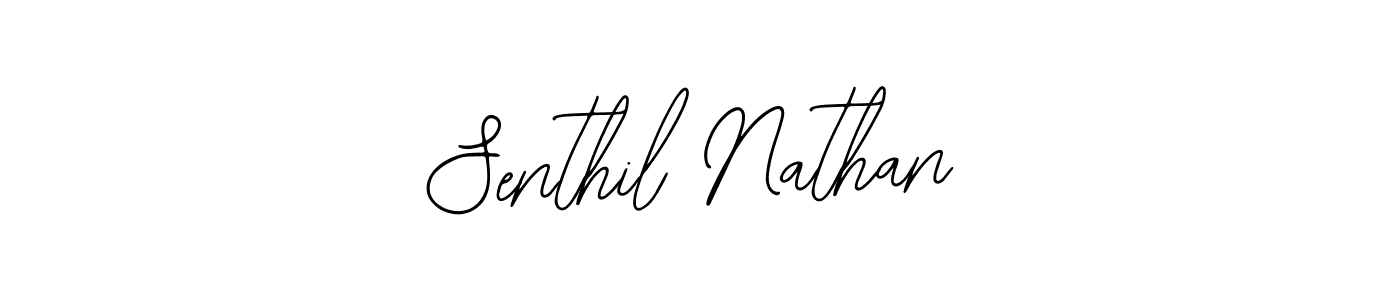 Senthil Nathan stylish signature style. Best Handwritten Sign (Bearetta-2O07w) for my name. Handwritten Signature Collection Ideas for my name Senthil Nathan. Senthil Nathan signature style 12 images and pictures png