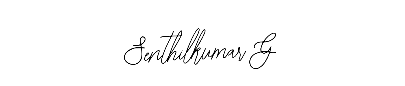 Bearetta-2O07w is a professional signature style that is perfect for those who want to add a touch of class to their signature. It is also a great choice for those who want to make their signature more unique. Get Senthilkumar G name to fancy signature for free. Senthilkumar G signature style 12 images and pictures png