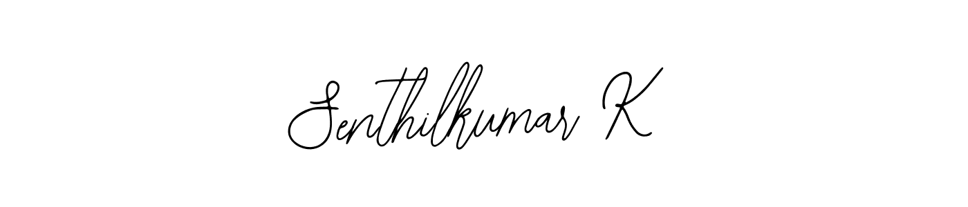 How to Draw Senthilkumar K signature style? Bearetta-2O07w is a latest design signature styles for name Senthilkumar K. Senthilkumar K signature style 12 images and pictures png