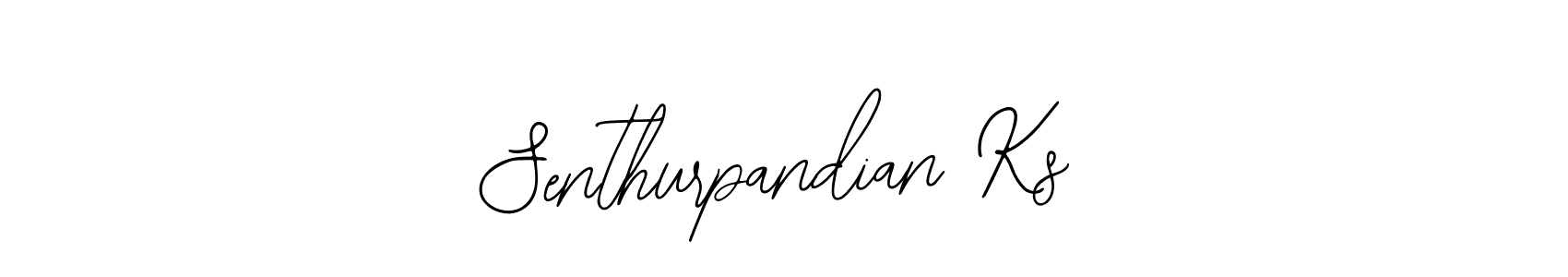 How to make Senthurpandian Ks signature? Bearetta-2O07w is a professional autograph style. Create handwritten signature for Senthurpandian Ks name. Senthurpandian Ks signature style 12 images and pictures png