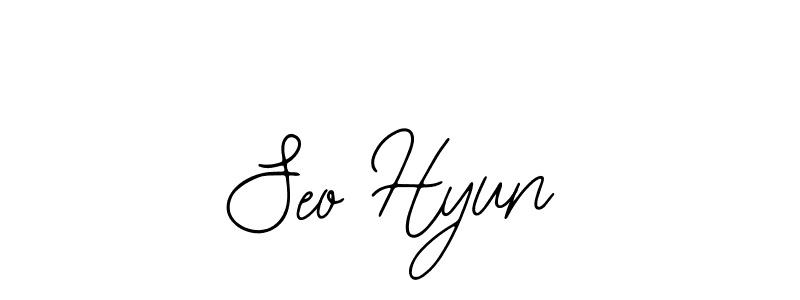 Use a signature maker to create a handwritten signature online. With this signature software, you can design (Bearetta-2O07w) your own signature for name Seo Hyun. Seo Hyun signature style 12 images and pictures png