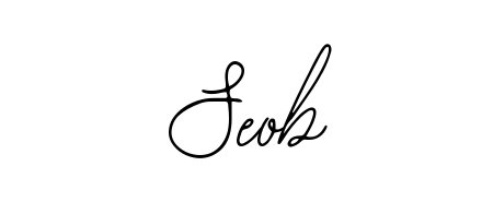 The Bearetta-2O07w signature style provides a bold statement for name Seob. Designed for business owners, executives, and leaders. Seob signature style 12 images and pictures png