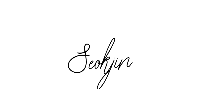 Once you've used our free online signature maker to create your best signature Bearetta-2O07w style, it's time to enjoy all of the benefits that Seokjin name signing documents. Seokjin signature style 12 images and pictures png
