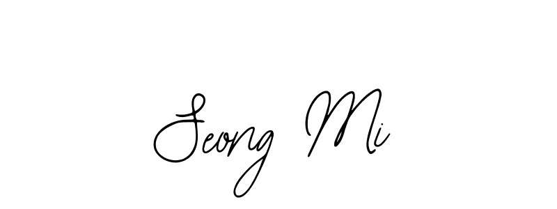 The best way (Bearetta-2O07w) to make a short signature is to pick only two or three words in your name. The name Seong Mi include a total of six letters. For converting this name. Seong Mi signature style 12 images and pictures png