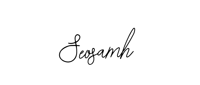 Create a beautiful signature design for name Seosamh. With this signature (Bearetta-2O07w) fonts, you can make a handwritten signature for free. Seosamh signature style 12 images and pictures png