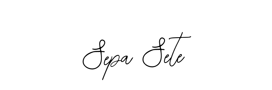 See photos of Sepa Sete official signature by Spectra . Check more albums & portfolios. Read reviews & check more about Bearetta-2O07w font. Sepa Sete signature style 12 images and pictures png
