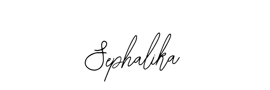Sephalika stylish signature style. Best Handwritten Sign (Bearetta-2O07w) for my name. Handwritten Signature Collection Ideas for my name Sephalika. Sephalika signature style 12 images and pictures png