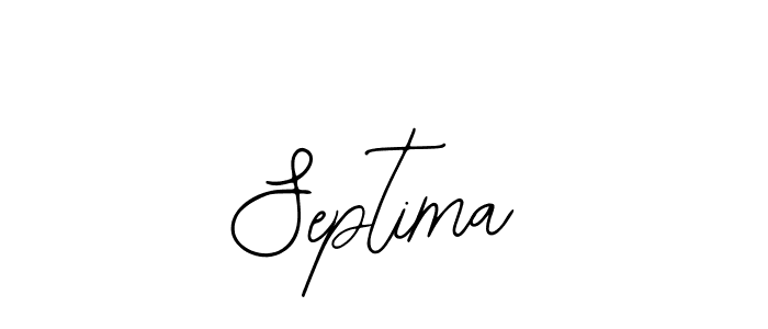 You should practise on your own different ways (Bearetta-2O07w) to write your name (Septima) in signature. don't let someone else do it for you. Septima signature style 12 images and pictures png