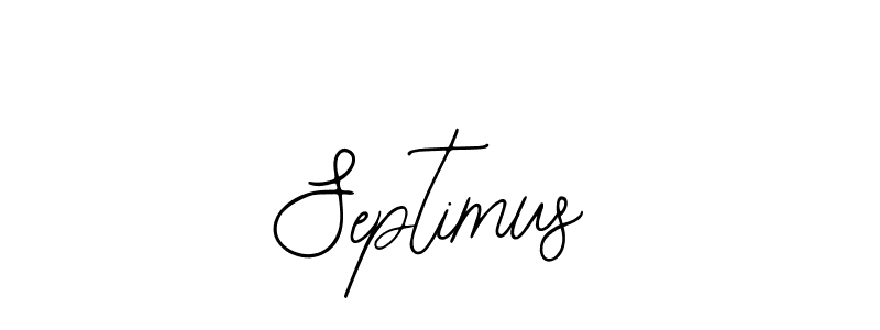 Septimus stylish signature style. Best Handwritten Sign (Bearetta-2O07w) for my name. Handwritten Signature Collection Ideas for my name Septimus. Septimus signature style 12 images and pictures png