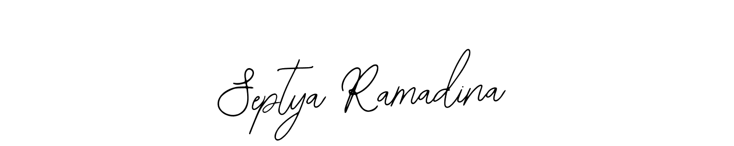 Similarly Bearetta-2O07w is the best handwritten signature design. Signature creator online .You can use it as an online autograph creator for name Septya Ramadina. Septya Ramadina signature style 12 images and pictures png