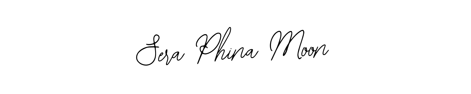 You should practise on your own different ways (Bearetta-2O07w) to write your name (Sera Phina Moon) in signature. don't let someone else do it for you. Sera Phina Moon signature style 12 images and pictures png