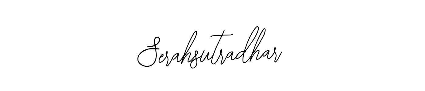 Similarly Bearetta-2O07w is the best handwritten signature design. Signature creator online .You can use it as an online autograph creator for name Serahsutradhar. Serahsutradhar signature style 12 images and pictures png