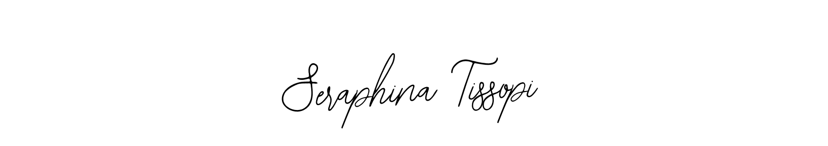 It looks lik you need a new signature style for name Seraphina Tissopi. Design unique handwritten (Bearetta-2O07w) signature with our free signature maker in just a few clicks. Seraphina Tissopi signature style 12 images and pictures png