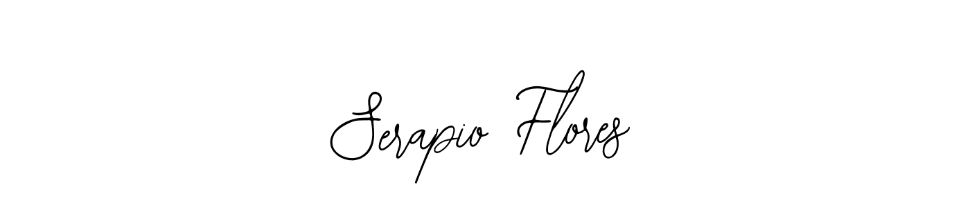 Make a beautiful signature design for name Serapio Flores. With this signature (Bearetta-2O07w) style, you can create a handwritten signature for free. Serapio Flores signature style 12 images and pictures png