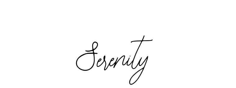 Use a signature maker to create a handwritten signature online. With this signature software, you can design (Bearetta-2O07w) your own signature for name Serenity. Serenity signature style 12 images and pictures png