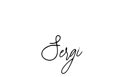 How to make Sergi name signature. Use Bearetta-2O07w style for creating short signs online. This is the latest handwritten sign. Sergi signature style 12 images and pictures png