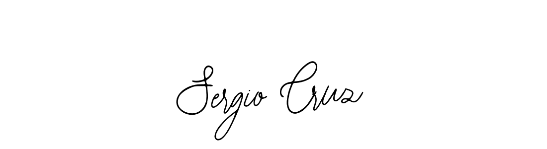 How to make Sergio Cruz signature? Bearetta-2O07w is a professional autograph style. Create handwritten signature for Sergio Cruz name. Sergio Cruz signature style 12 images and pictures png