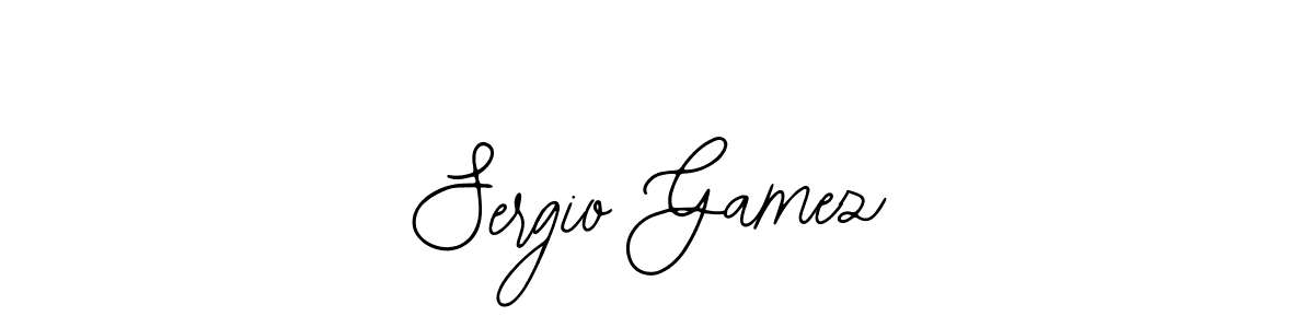 Best and Professional Signature Style for Sergio Gamez. Bearetta-2O07w Best Signature Style Collection. Sergio Gamez signature style 12 images and pictures png
