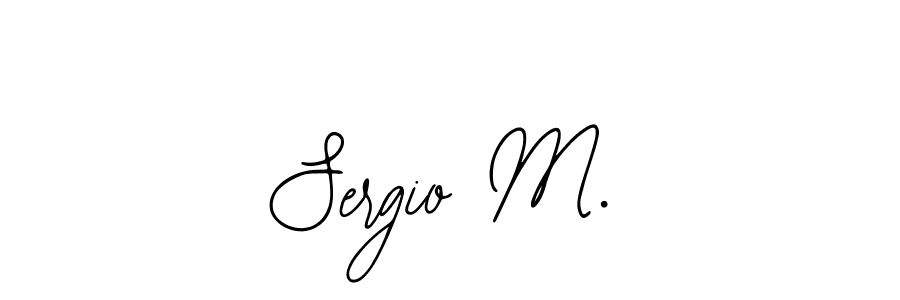 Check out images of Autograph of Sergio M. name. Actor Sergio M. Signature Style. Bearetta-2O07w is a professional sign style online. Sergio M. signature style 12 images and pictures png